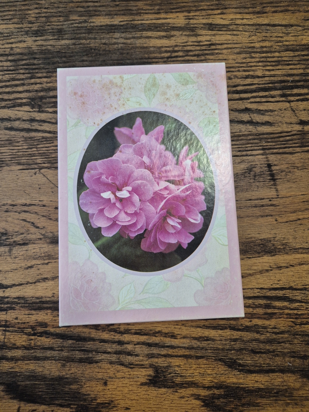Vtg Boxed Floral Get Well Greeting Cards Set 7 Unused W/ Envelopes